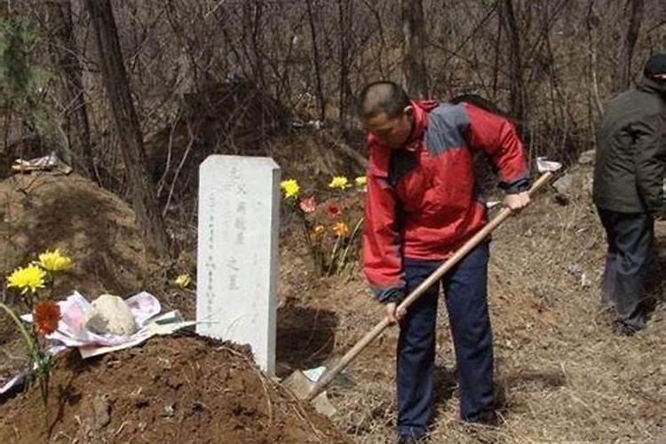 梦见给舅舅坟上添土