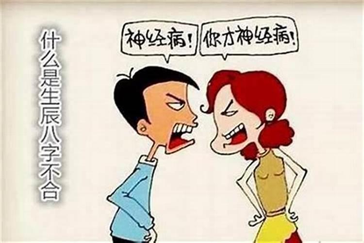 八字有点点不合