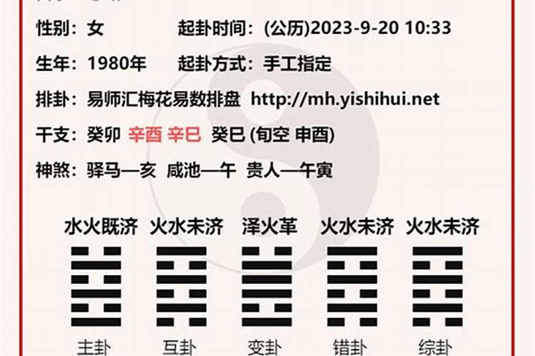 梅花易数怎么看终身卦？