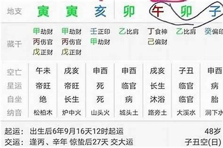 八字天地鸳鸯合代表什么？