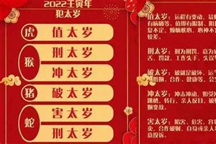 犯太岁冲喜有哪些？