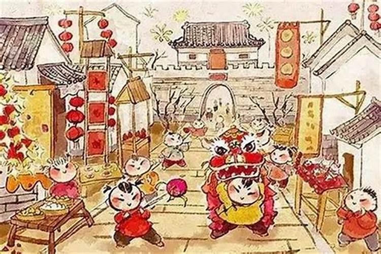 春节农历正月初一的风俗-易用国学