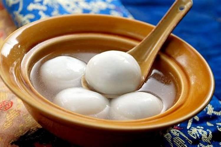 冬至的汤圆习俗