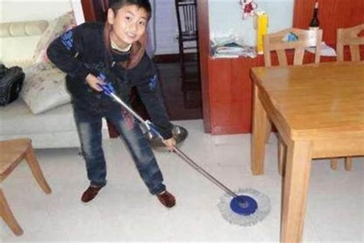 今天家里做法事能搞卫生吗？