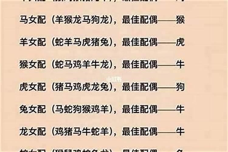 合婚配对牛和什么配？