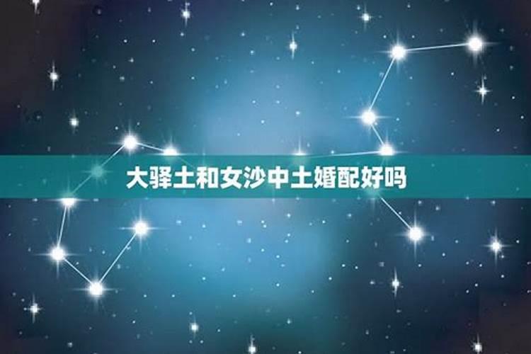 沙中土和海中金合婚吗？