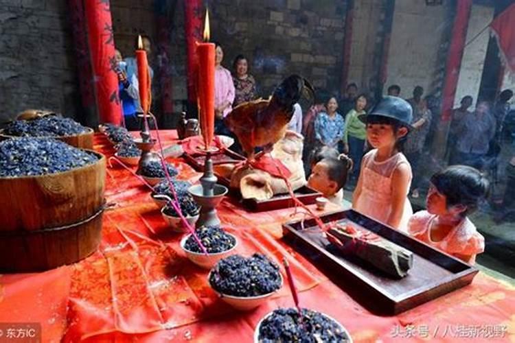 高邮除夕祭祖