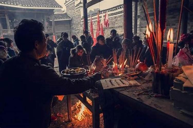 十月初一丹东祭祀